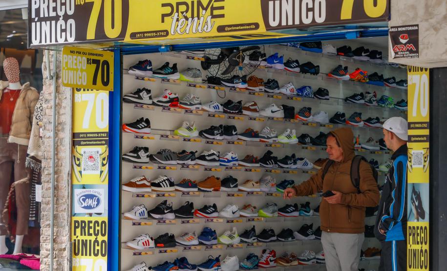 Comércio do Paraná tem maior crescimento do país entre maio e junho de 2025