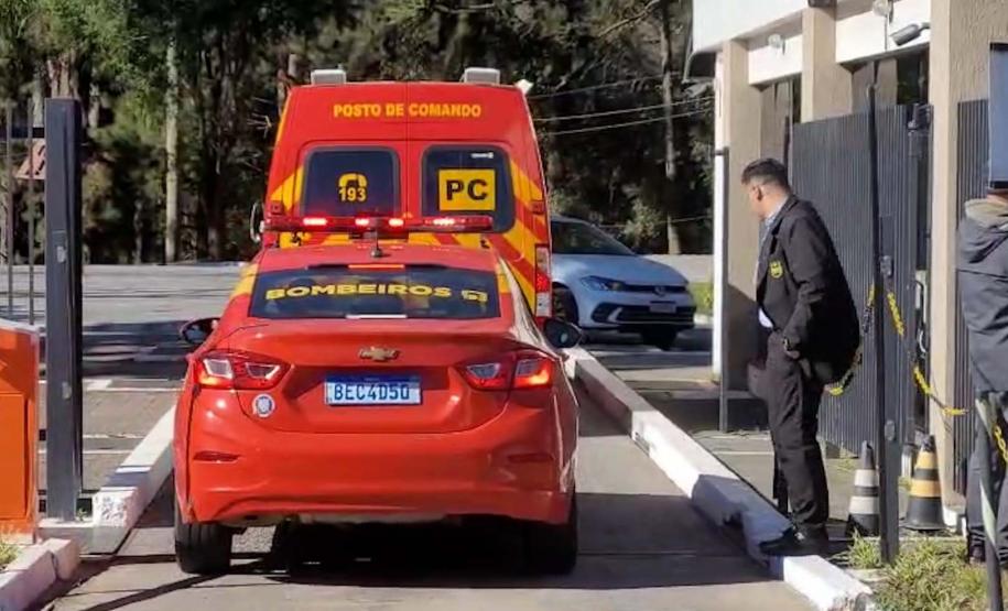 Segurança Pública do Paraná presta atendimento em explosão de fábrica em Quatro Barras