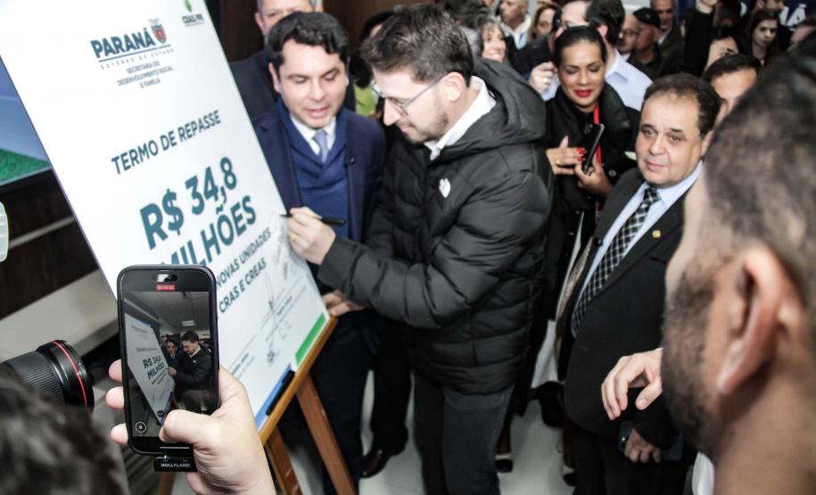 Governo do Paraná anuncia mais R$ 34,8 milhões para construção de novos CRAS e CREAS em 29 municípios