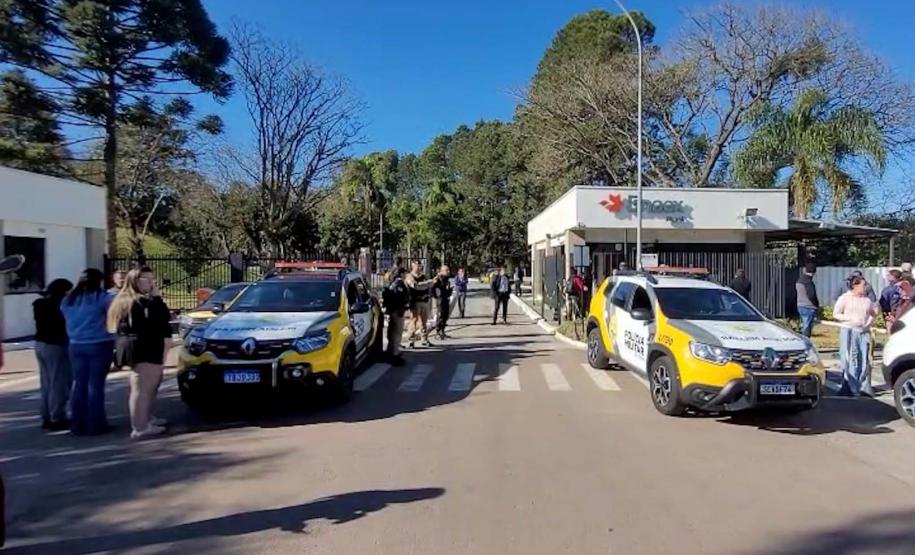 Segurança Pública do Paraná presta atendimento em explosão de fábrica em Quatro Barras