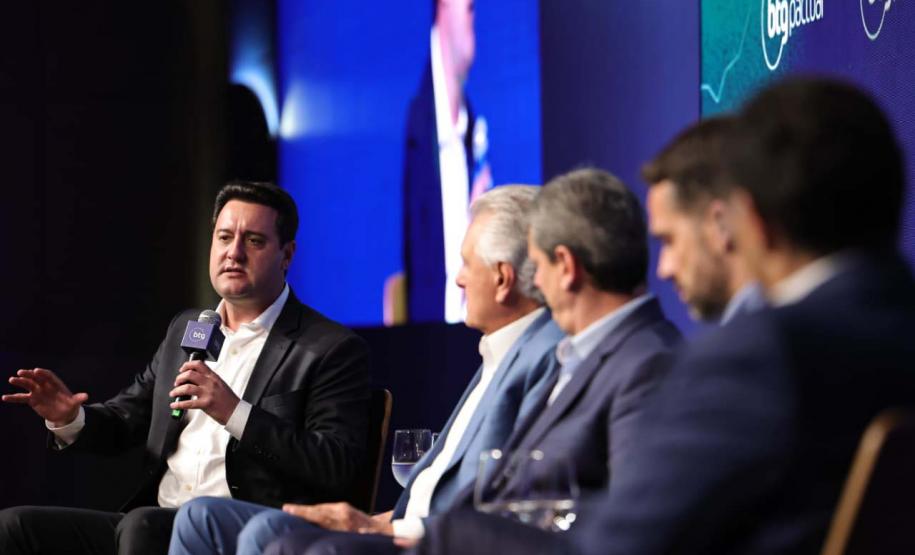 Ratinho Junior destaca bons resultados da economia no AgroForum do BTG Pactual