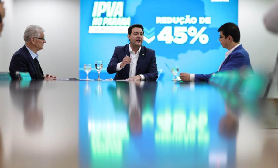 Com redução de 45%, Paraná terá menor alíquota de IPVA do Brasil em 2026