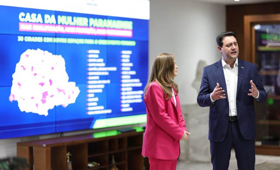 Paraná investe R$ 64,5 milhões para construir Casas da Mulher Paranaense em 30 cidades