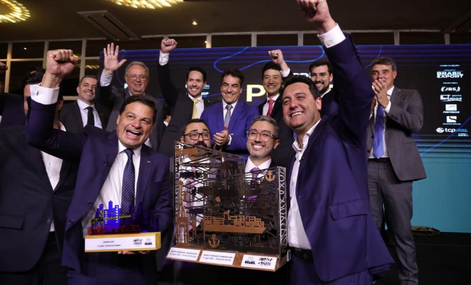Portos do Paraná é hexacampeã do principal prêmio de gestão portuária do Brasil