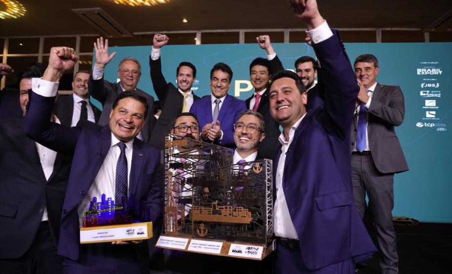 Portos do Paraná é hexacampeã do principal prêmio de gestão portuária do Brasil