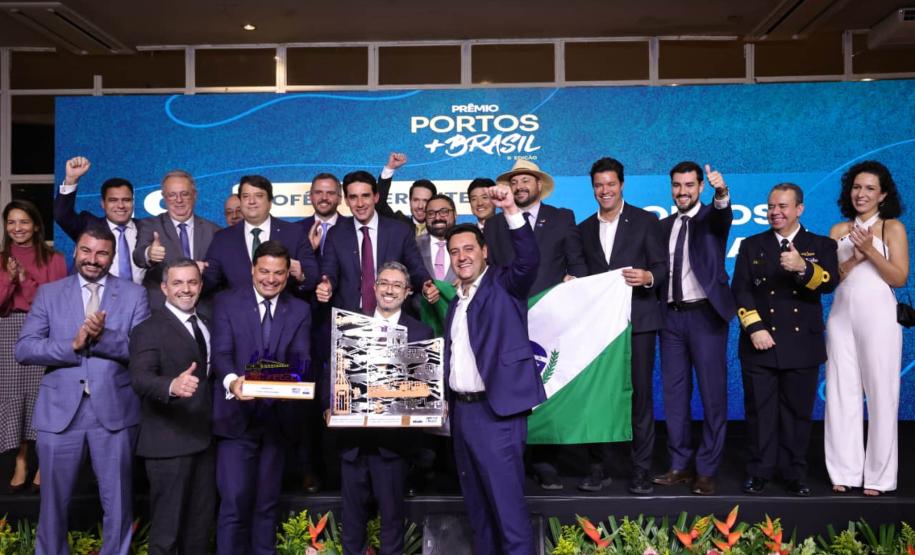 Portos do Paraná é hexacampeã do principal prêmio de gestão portuária do Brasil