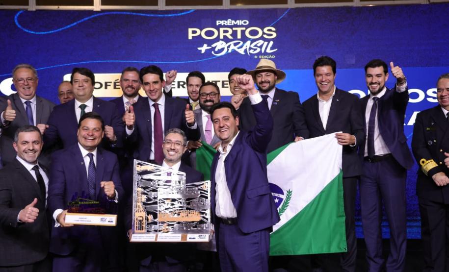 Portos do Paraná é hexacampeã do principal prêmio de gestão portuária do Brasil