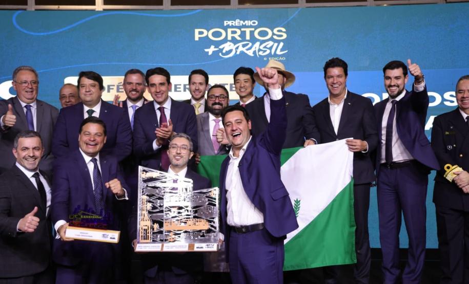 Portos do Paraná é hexacampeã do principal prêmio de gestão portuária do Brasil
