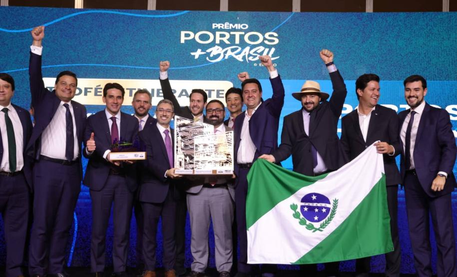 Portos do Paraná é hexacampeã do principal prêmio de gestão portuária do Brasil