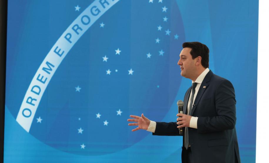 Ratinho Junior recebe Santiago Peña para debater novas oportunidades entre Paraná e Paraguai