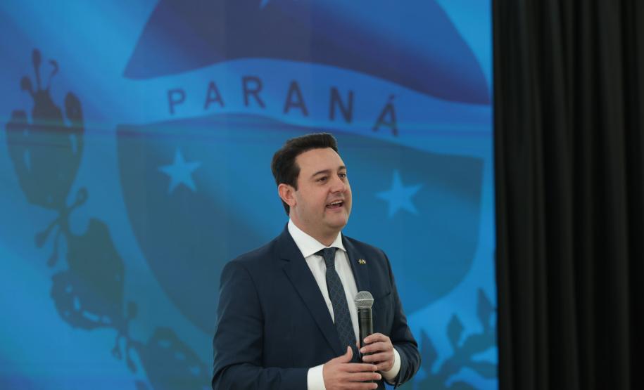 Ratinho Junior recebe Santiago Peña para debater novas oportunidades entre Paraná e Paraguai