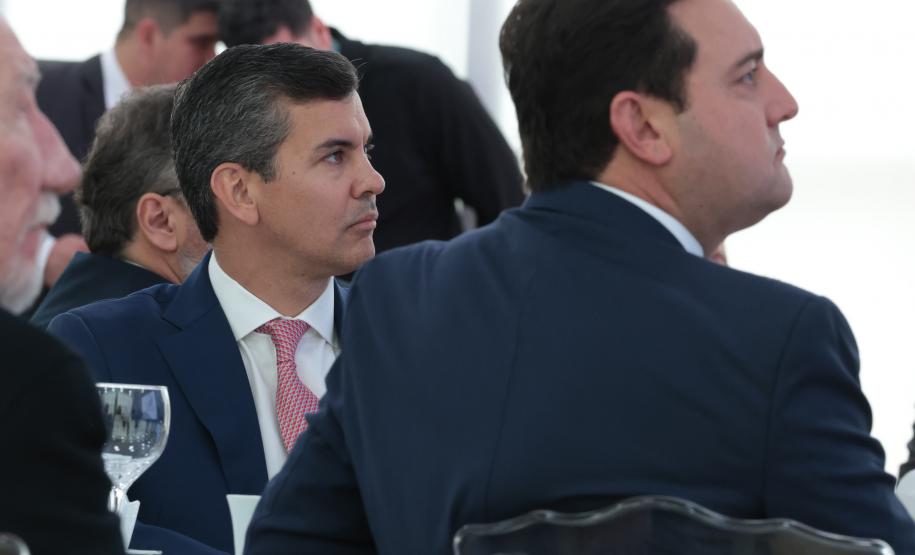 Ratinho Junior recebe Santiago Peña para debater novas oportunidades entre Paraná e Paraguai