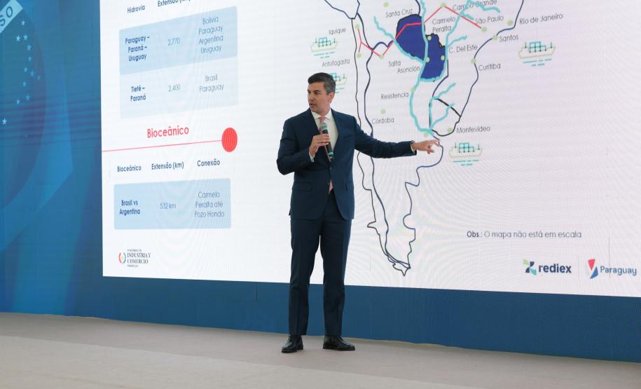 Ratinho Junior recebe Santiago Peña para debater novas oportunidades entre Paraná e Paraguai