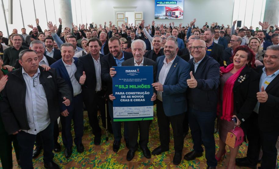 O governador em exercício Darci Piana autoriza nesta quarta-feira (24), o repasse de 55 milhões para a construção de 46 novos CRAS e CREAS