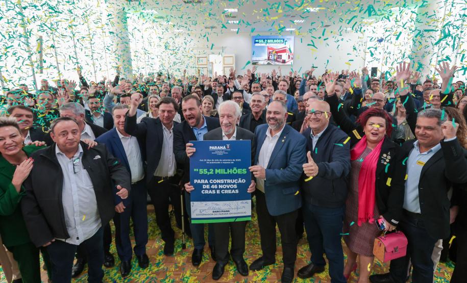O governador em exercício Darci Piana autoriza nesta quarta-feira (24), o repasse de 55 milhões para a construção de 46 novos CRAS e CREAS