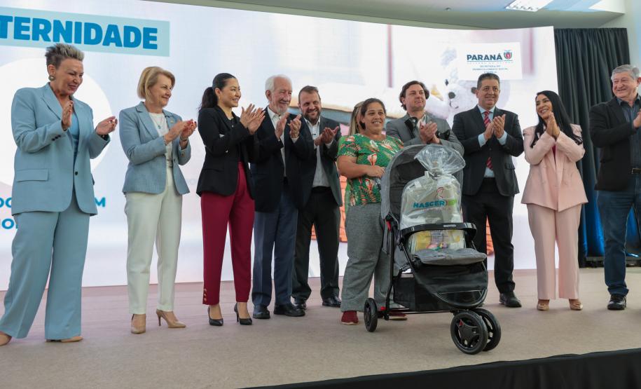 O Governo do Estado lança nesta terça-feira (30), o Programa Nossa Infância Paraná/Nascer Bem Paraná, uma iniciativa voltada ao cuidado integral de gestantes, puérperas, recém-nascidos e bebês de famílias em situação de vulnerabilidade social. Foto: Geraldo Bubniak/AEN