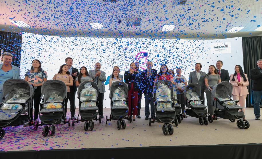 O Governo do Estado lança nesta terça-feira (30), o Programa Nossa Infância Paraná/Nascer Bem Paraná, uma iniciativa voltada ao cuidado integral de gestantes, puérperas, recém-nascidos e bebês de famílias em situação de vulnerabilidade social. Foto: Geraldo Bubniak/AEN