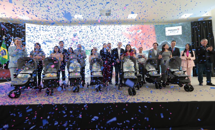 O Governo do Estado lança nesta terça-feira (30), o Programa Nossa Infância Paraná/Nascer Bem Paraná, uma iniciativa voltada ao cuidado integral de gestantes, puérperas, recém-nascidos e bebês de famílias em situação de vulnerabilidade social. Foto: Geraldo Bubniak/AEN
