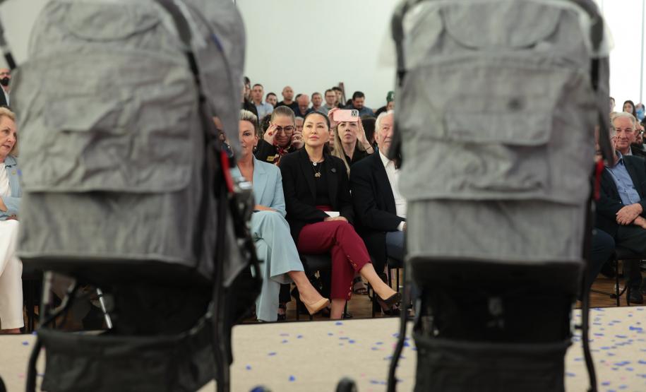 O Governo do Estado lança nesta terça-feira (30), o Programa Nossa Infância Paraná/Nascer Bem Paraná, uma iniciativa voltada ao cuidado integral de gestantes, puérperas, recém-nascidos e bebês de famílias em situação de vulnerabilidade social. Foto: Geraldo Bubniak/AEN