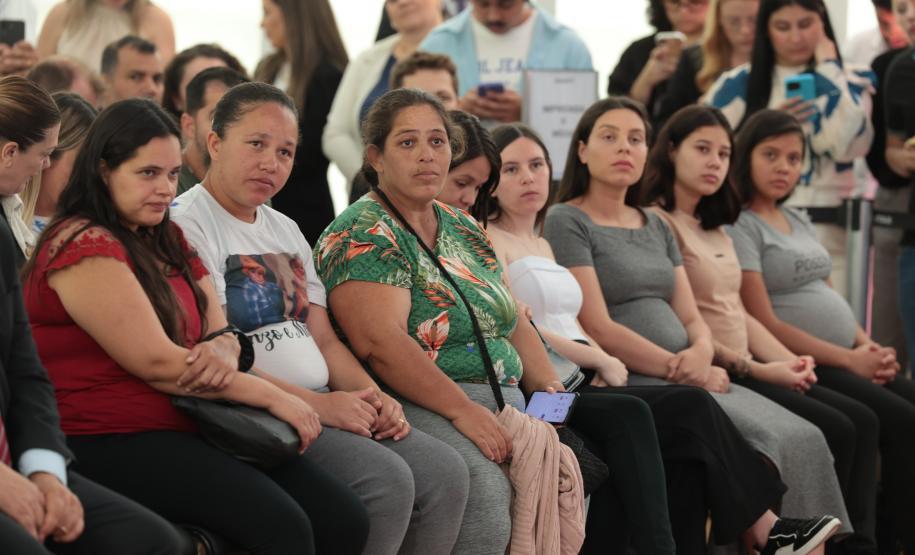 O Governo do Estado lança nesta terça-feira (30), o Programa Nossa Infância Paraná/Nascer Bem Paraná, uma iniciativa voltada ao cuidado integral de gestantes, puérperas, recém-nascidos e bebês de famílias em situação de vulnerabilidade social. Foto: Geraldo Bubniak/AEN