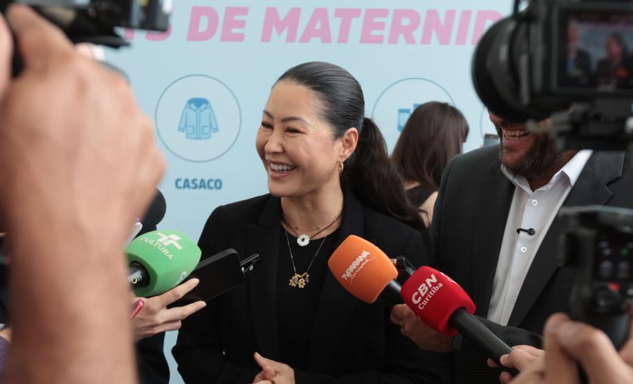 O Governo do Estado lança nesta terça-feira (30), o Programa Nossa Infância Paraná/Nascer Bem Paraná, uma iniciativa voltada ao cuidado integral de gestantes, puérperas, recém-nascidos e bebês de famílias em situação de vulnerabilidade social. Foto: Geraldo Bubniak/AEN