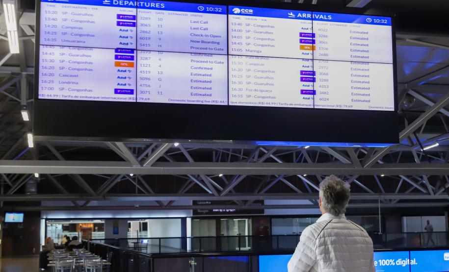 Paraná recebeu mais de 764 mil turistas estrangeiros entre janeiro e agosto deste ano