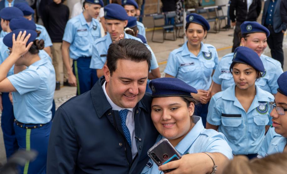 Cerimônia no Palácio Iguaçu celebra a independência e o início da Semana da Pátria
