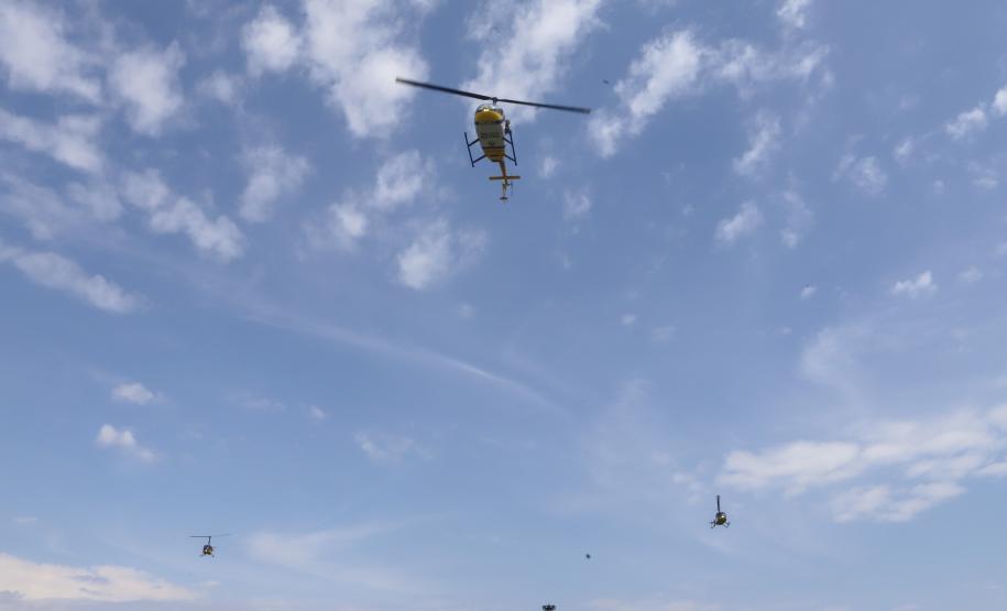 Com cinco novos helicópteros, Paraná tem a maior frota aérea da história da segurança pública