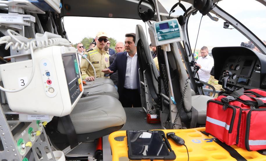 Com cinco novos helicópteros, Paraná tem a maior frota aérea da história da segurança pública
