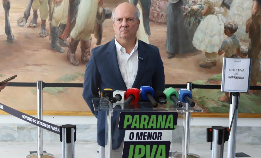 Ratinho Junior sanciona lei que reduz IPVA no Paraná e garante menor alíquota do Brasil