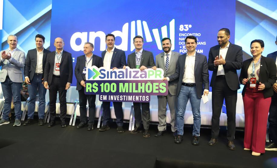 Sinaliza Paraná: governador libera R$ 100 milhões para sinalização viária das cidades