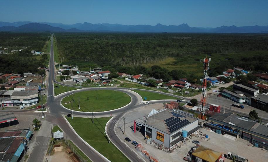 Projeto da orla histórica de Guaratuba.