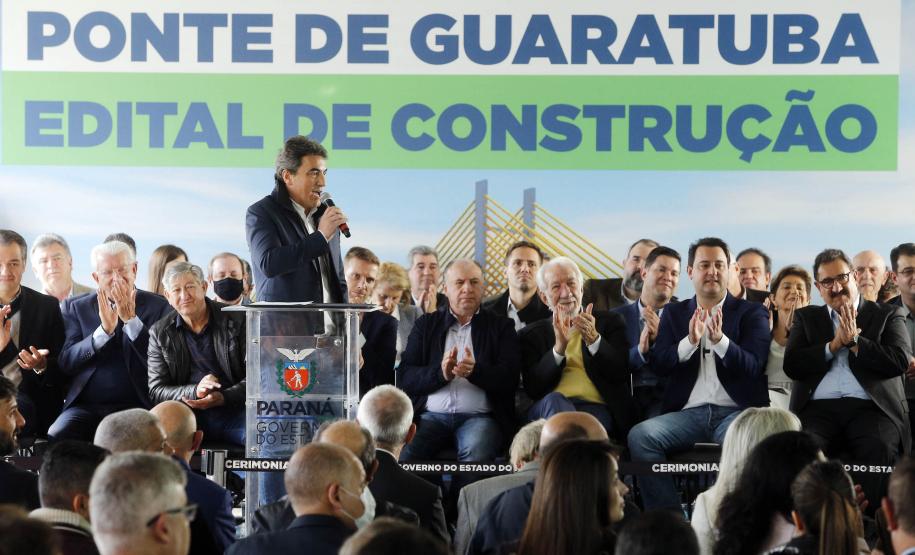 73% finalizada: relembre os principais passos da construção da Ponte de Guaratuba