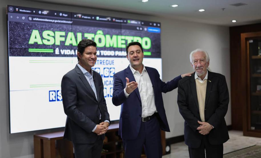 Governo lança Asfaltômetro para população acompanhar obras do Asfalto Novo, Vida Nova