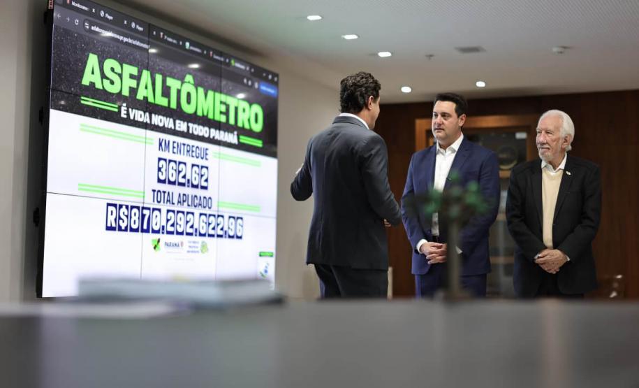 Governo lança Asfaltômetro para população acompanhar obras do Asfalto Novo, Vida Nova