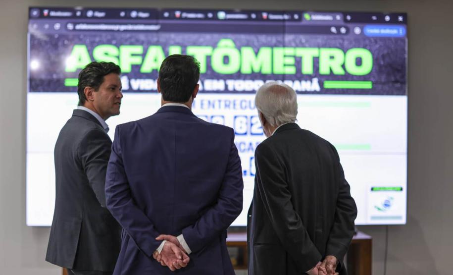 Governo lança Asfaltômetro para população acompanhar obras do Asfalto Novo, Vida Nova