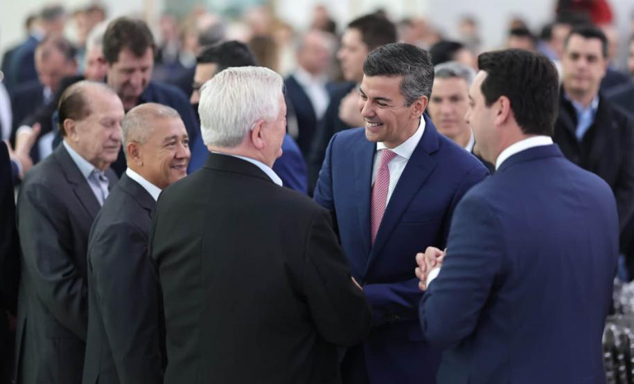 Ratinho Junior recebe Santiago Peña para debater novas oportunidades entre Paraná e Paraguai