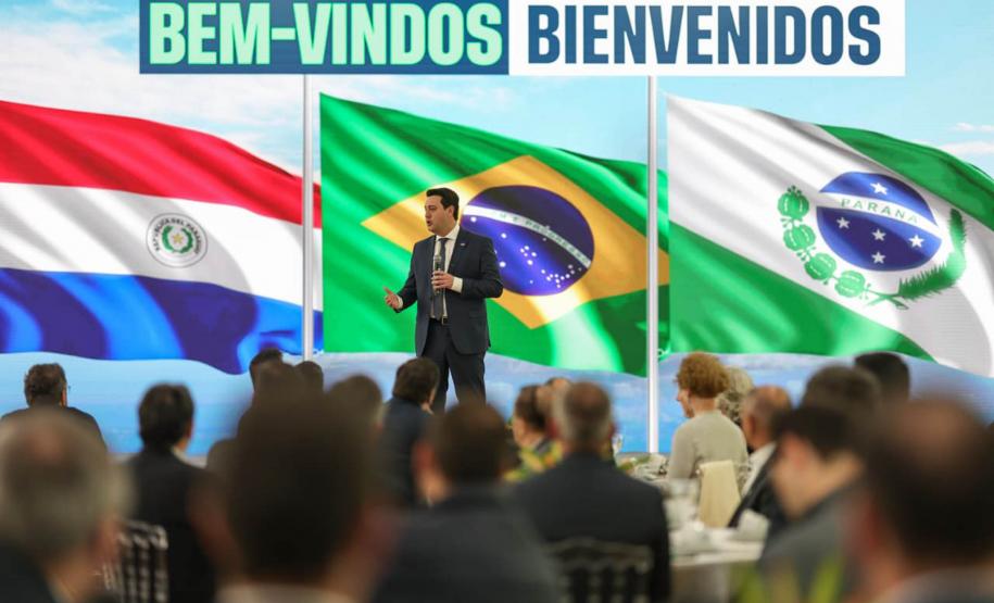 Ratinho Junior recebe Santiago Peña para debater novas oportunidades entre Paraná e Paraguai