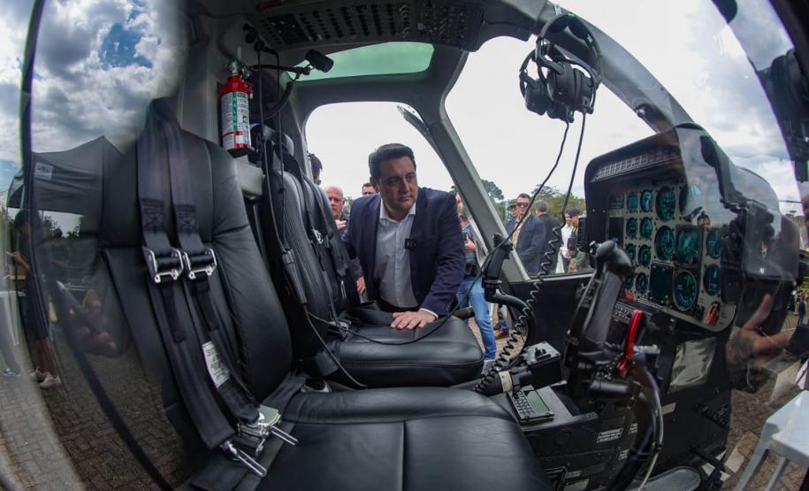 Com cinco novos helicópteros, Paraná tem a maior frota aérea da história da segurança pública