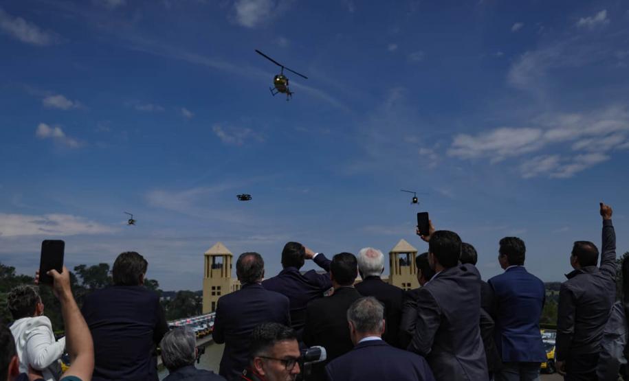 Com cinco novos helicópteros, Paraná tem a maior frota aérea da história da segurança pública