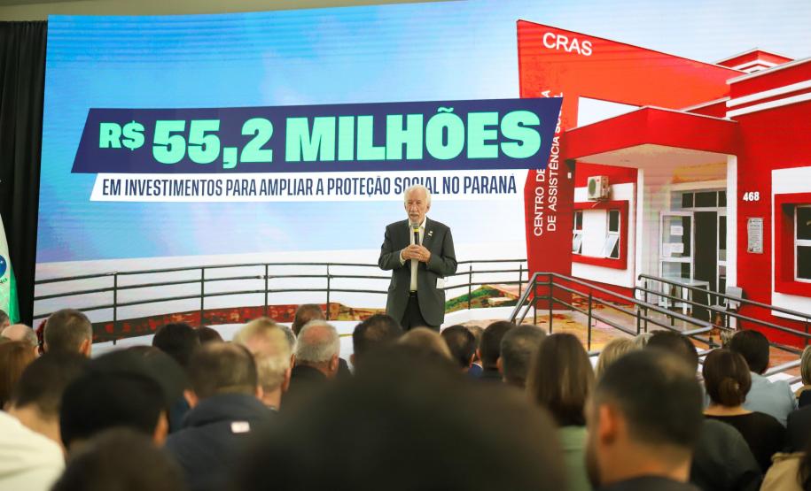 O governador em exercício Darci Piana autoriza nesta quarta-feira (24), o repasse de 55 milhões para a construção de 46 novos CRAS e CREAS