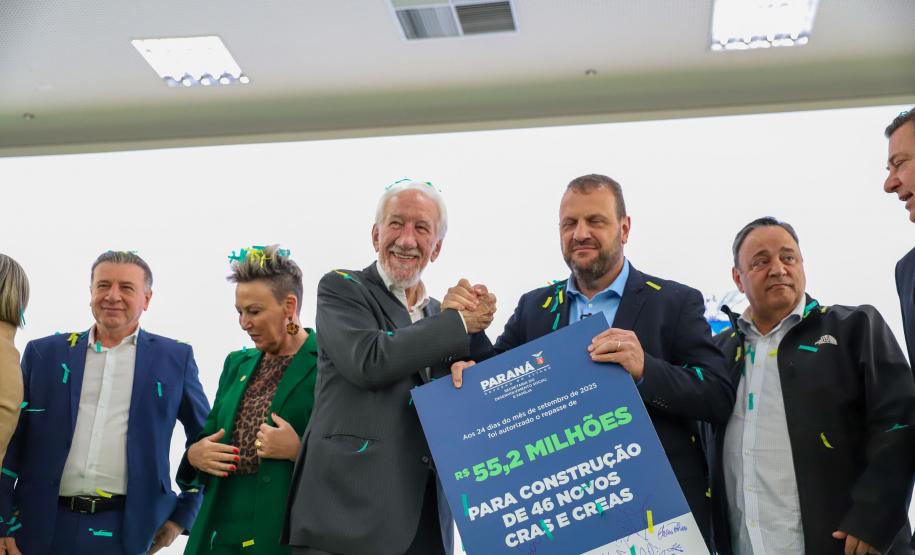 O governador em exercício Darci Piana autoriza nesta quarta-feira (24), o repasse de 55 milhões para a construção de 46 novos CRAS e CREAS