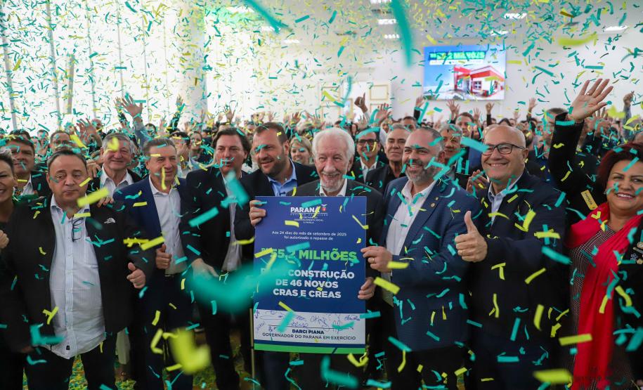 O governador em exercício Darci Piana autoriza nesta quarta-feira (24), o repasse de 55 milhões para a construção de 46 novos CRAS e CREAS