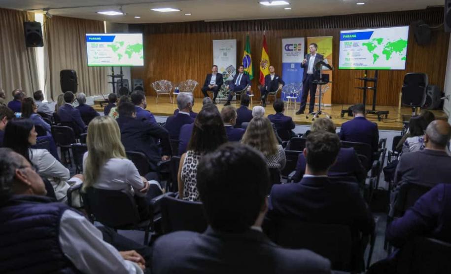 Paraná Day em Madri: Ratinho Junior apresenta potenciais do Estado a empresários