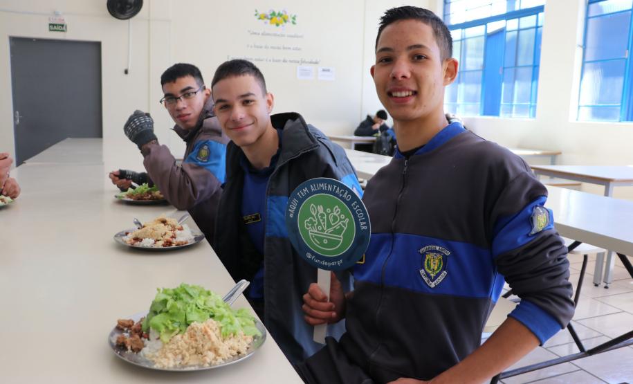 Paraná investe R$ 560 milhões por ano e garante cardápio nutritivo e variado nas escolas