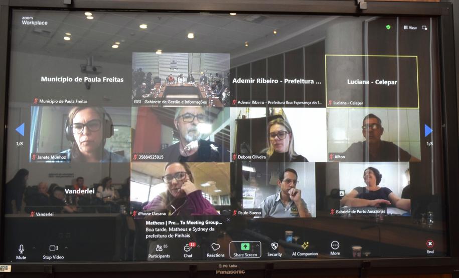 Governo reúne municípios para fortalecer o Programa POLIS com apoio da SGDES