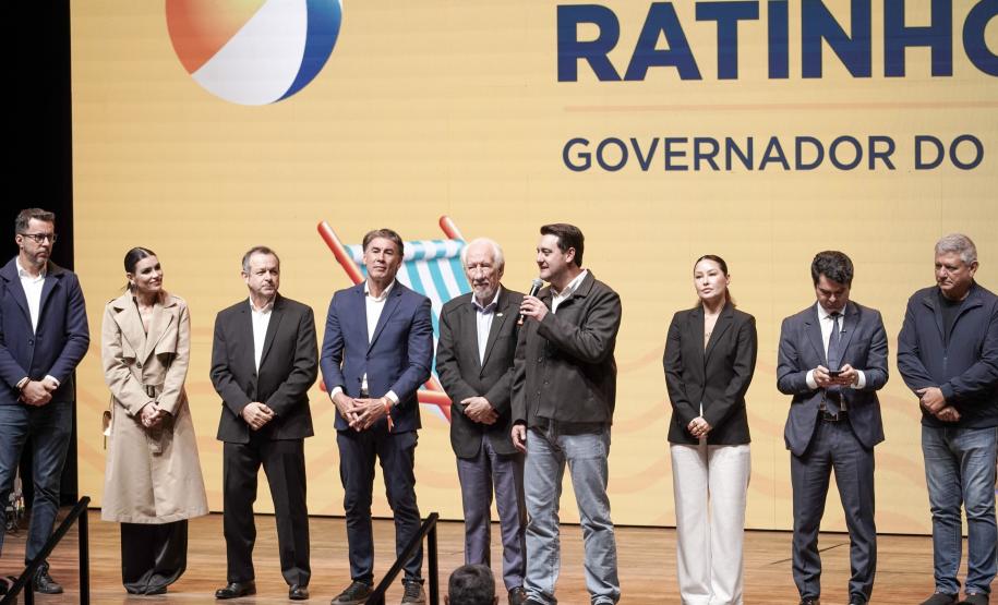 Para Ratinho Junior, Verão Maior 2026 vai fortalecer ainda mais o turismo e economia do Litoral