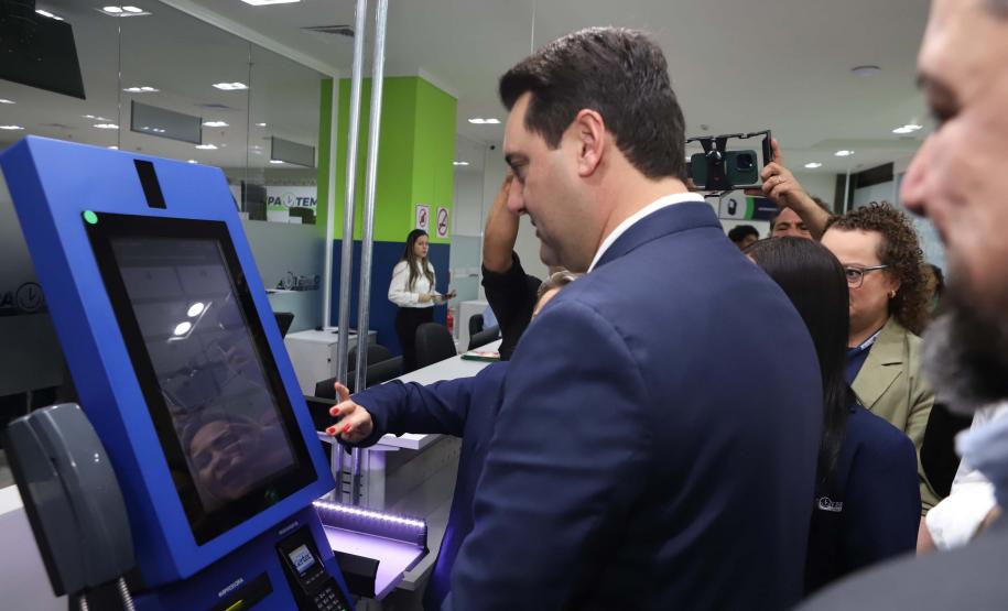 Londrina, 24 de outubro de 2025 - Serviço Poupa Tempo, do Governo do Estado.