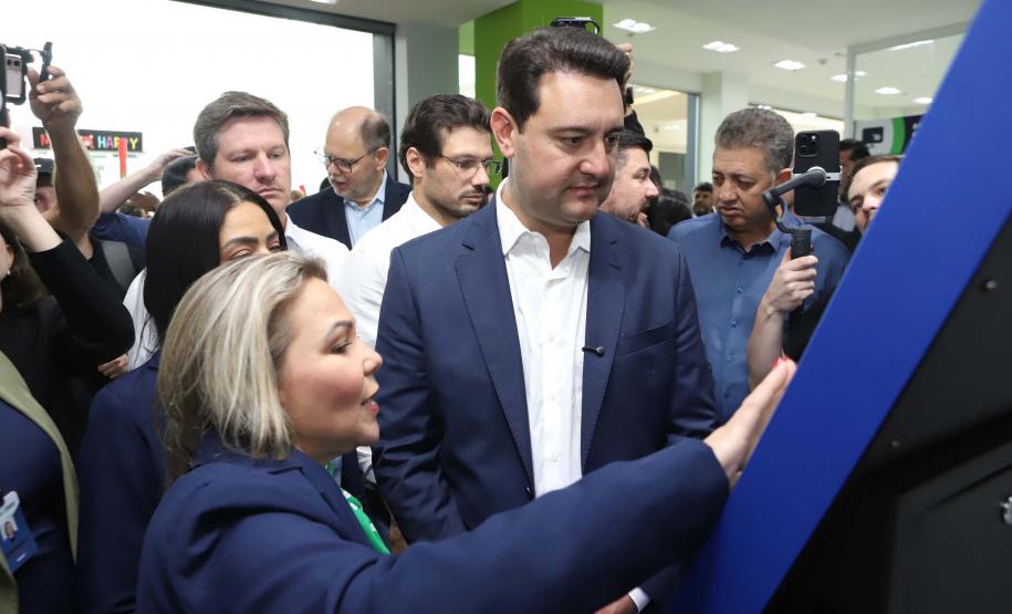 Londrina, 24 de outubro de 2025 - Serviço Poupa Tempo, do Governo do Estado.