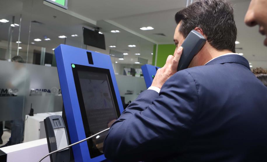 Londrina, 24 de outubro de 2025 - Serviço Poupa Tempo, do Governo do Estado.